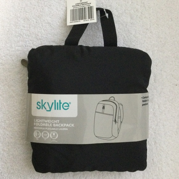 Skylite Other - Skylite Lightweight Foldable Backpack, NWT